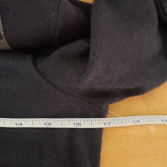 Papillon Small Long Sleeve Blue Lace Check Ruffles Grannycore Dress - Picture 6 of 12